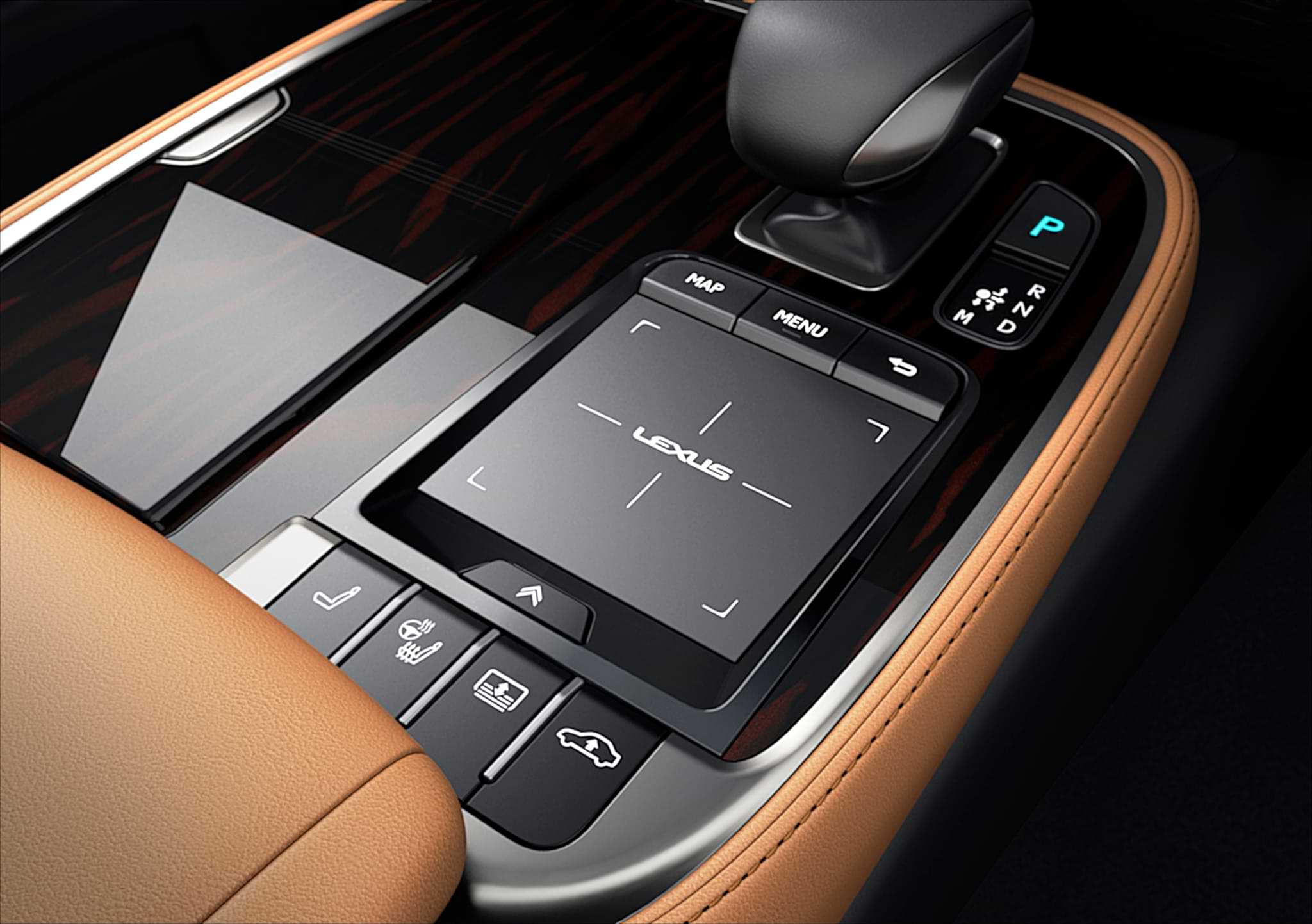 Lexus LS interior