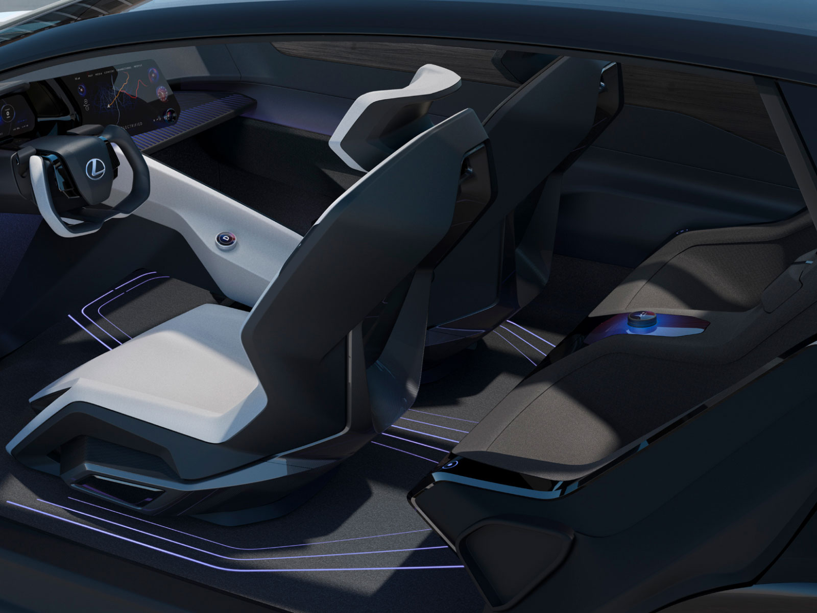 The Lexus LF-Z Electrified Concept Car