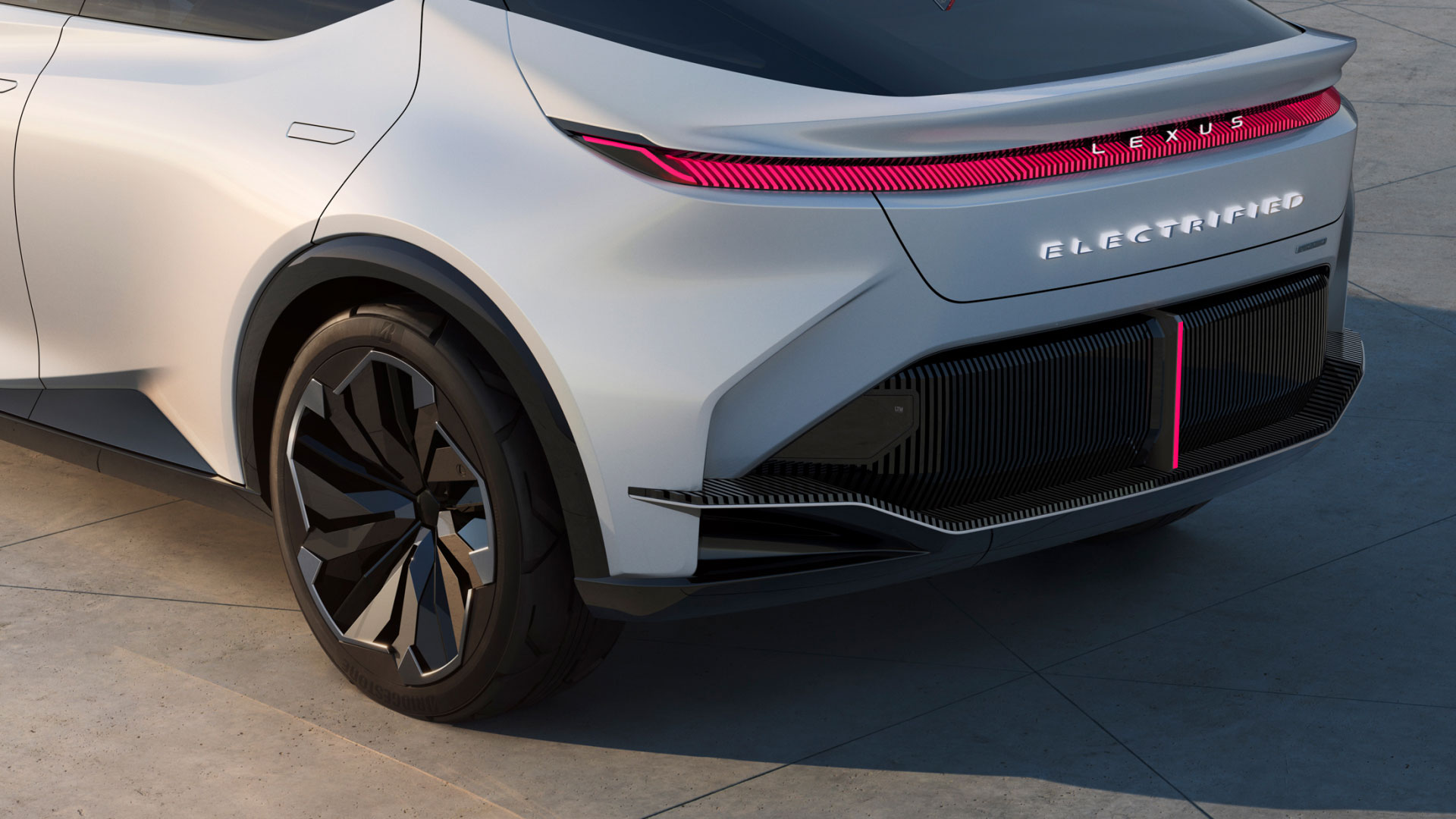 The Lexus LF-Z Electrified Concept Car