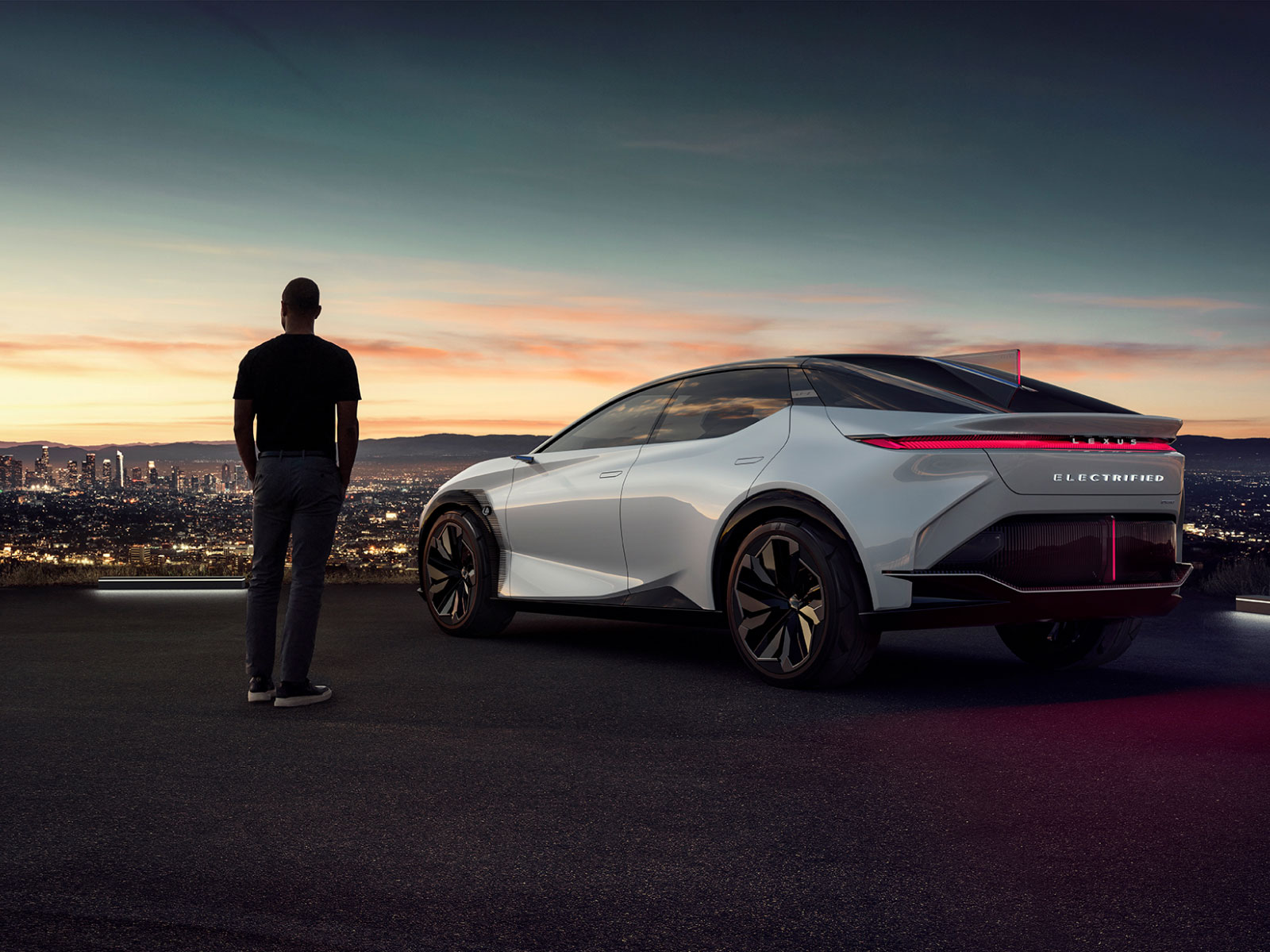 The Lexus LF-Z Electrified Concept Car