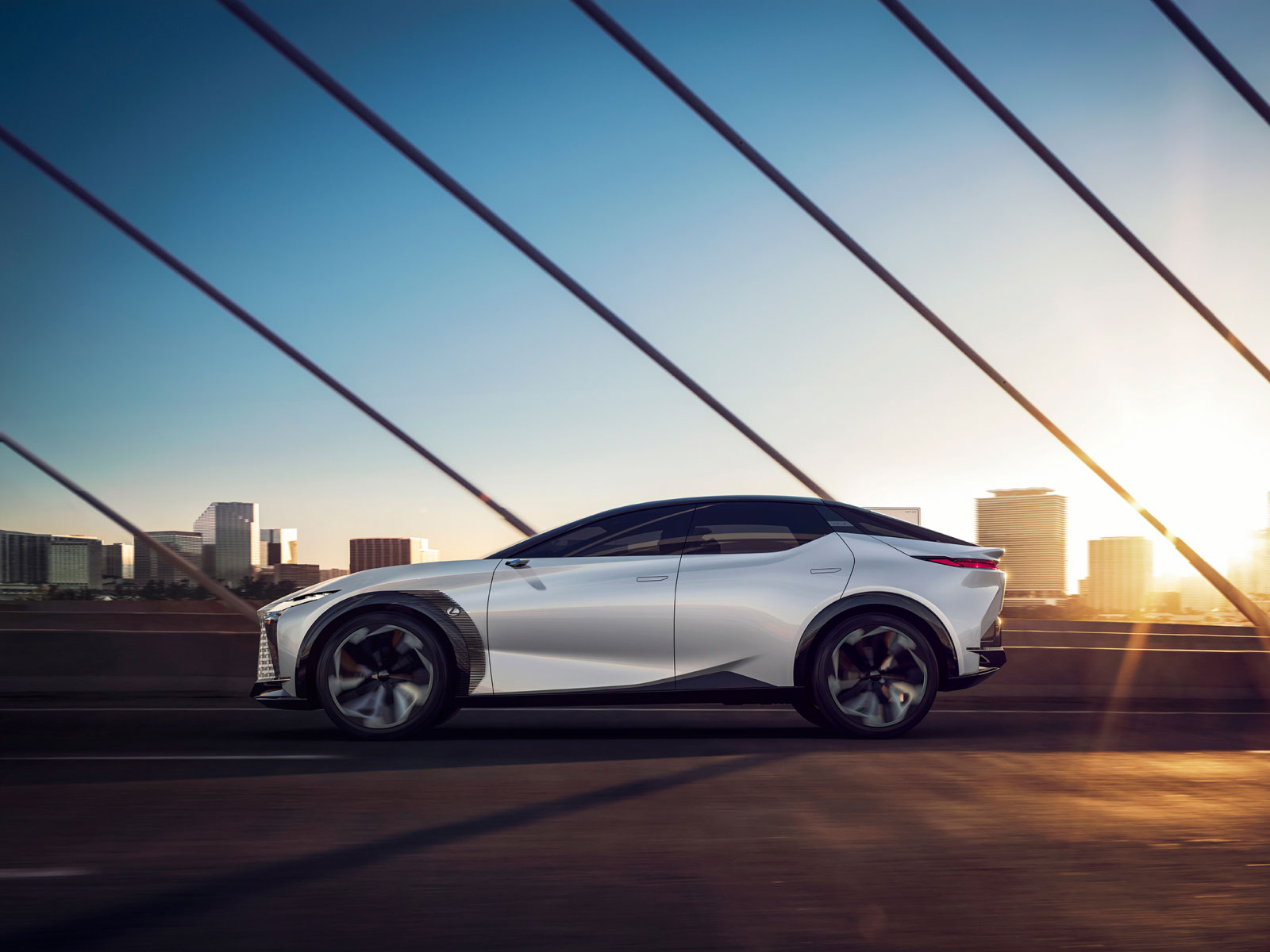The Lexus LF-Z Electrified Concept Car