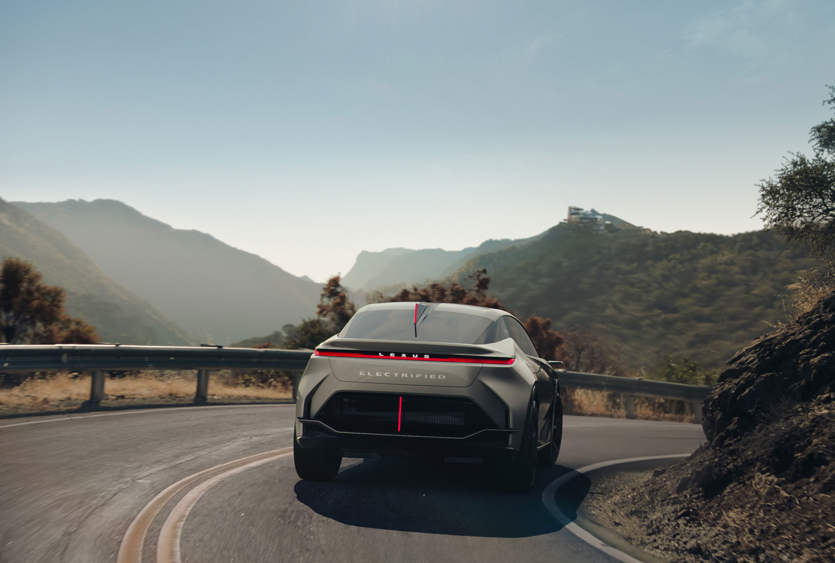 The Lexus LF-Z Electrified Concept Car