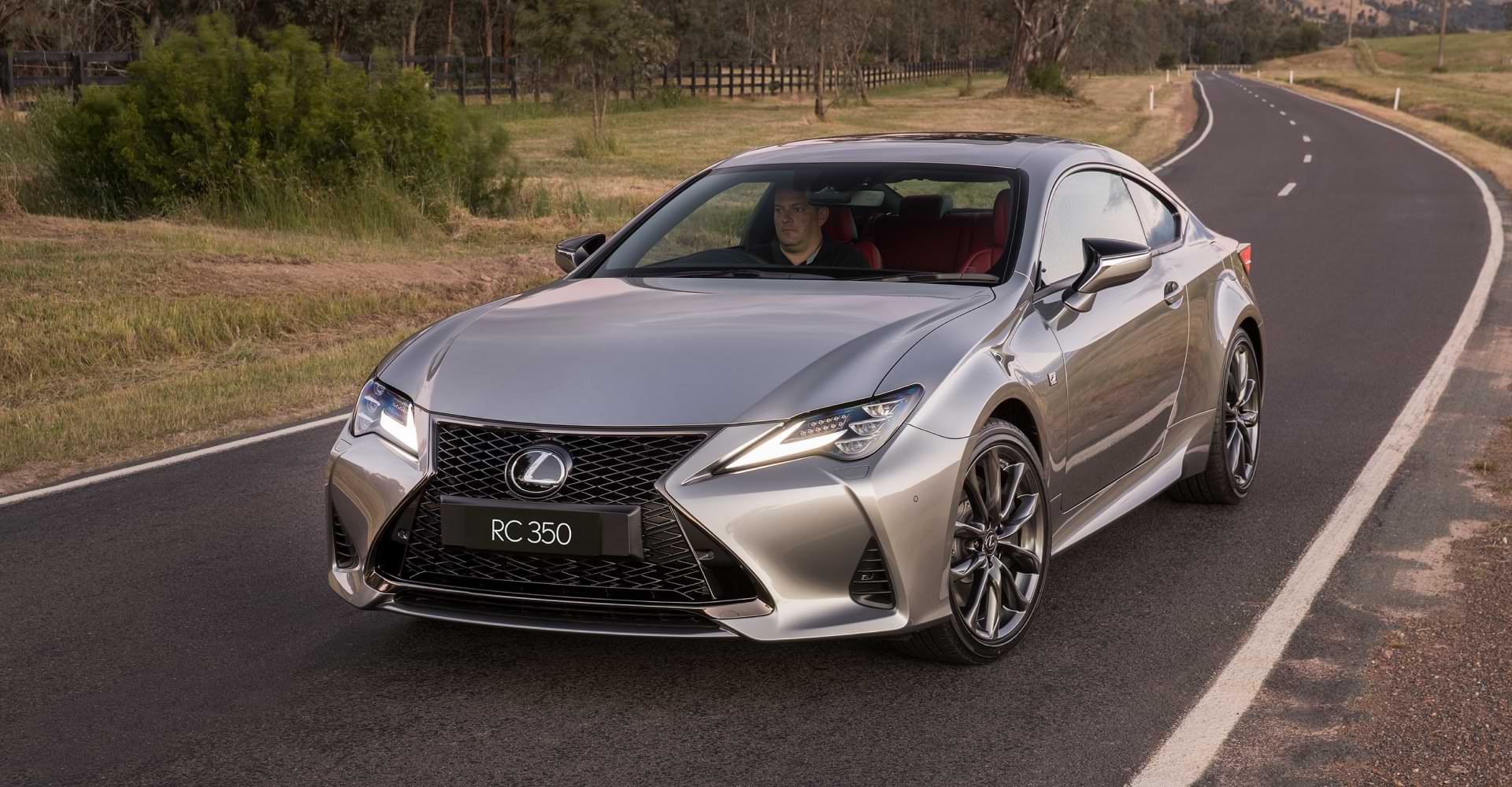 Lexus RC sports coupe (RC 350 F Sport shown)