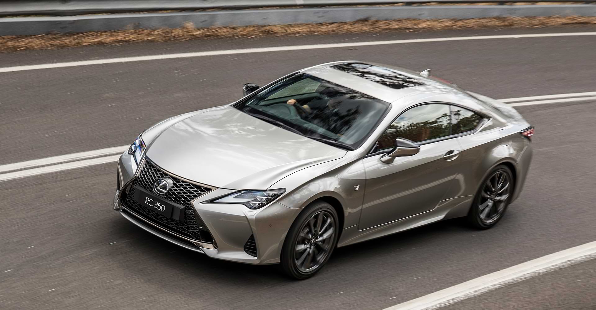 Lexus RC sports coupe (RC 350 F Sport shown)